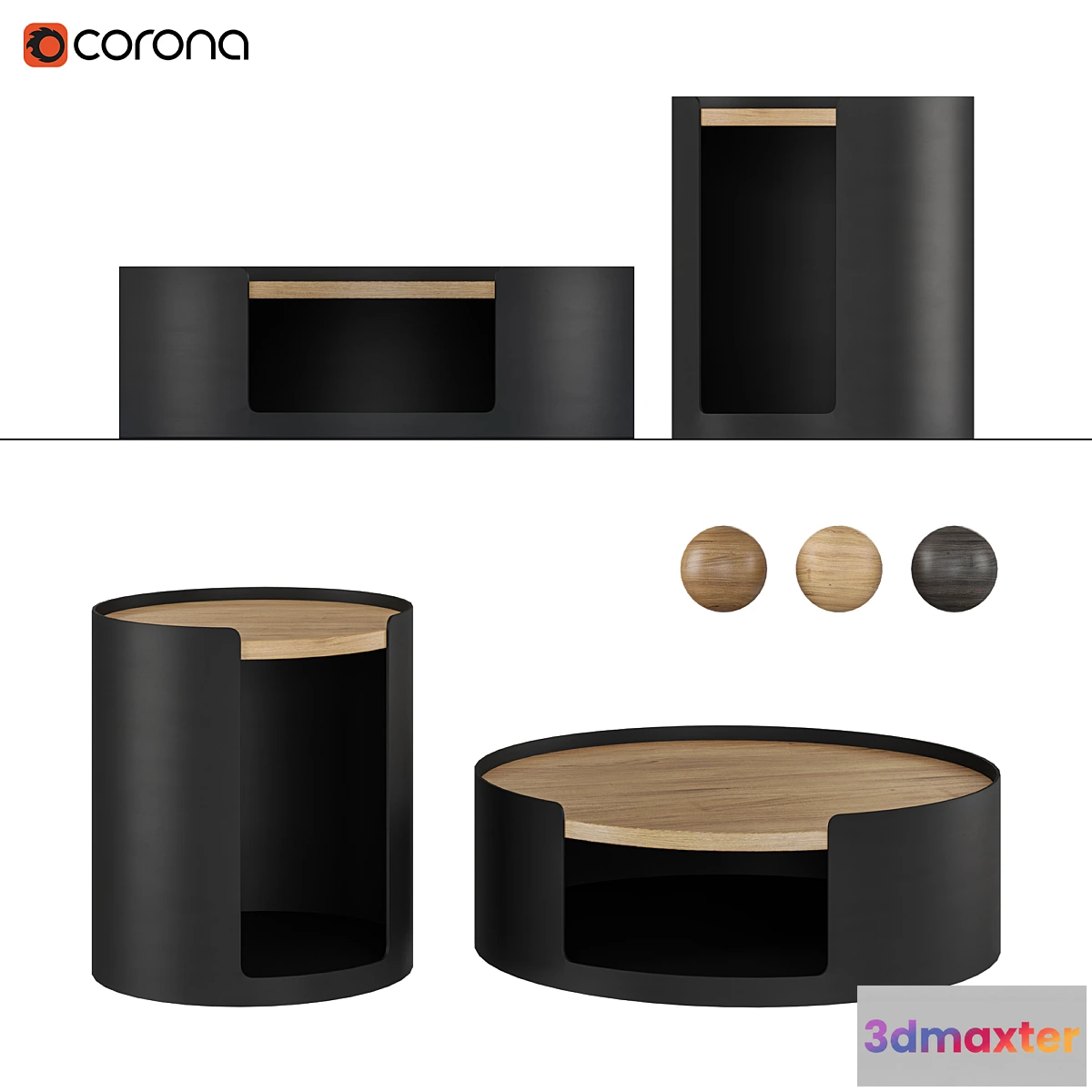 607861 - Ovolo  Coffee table