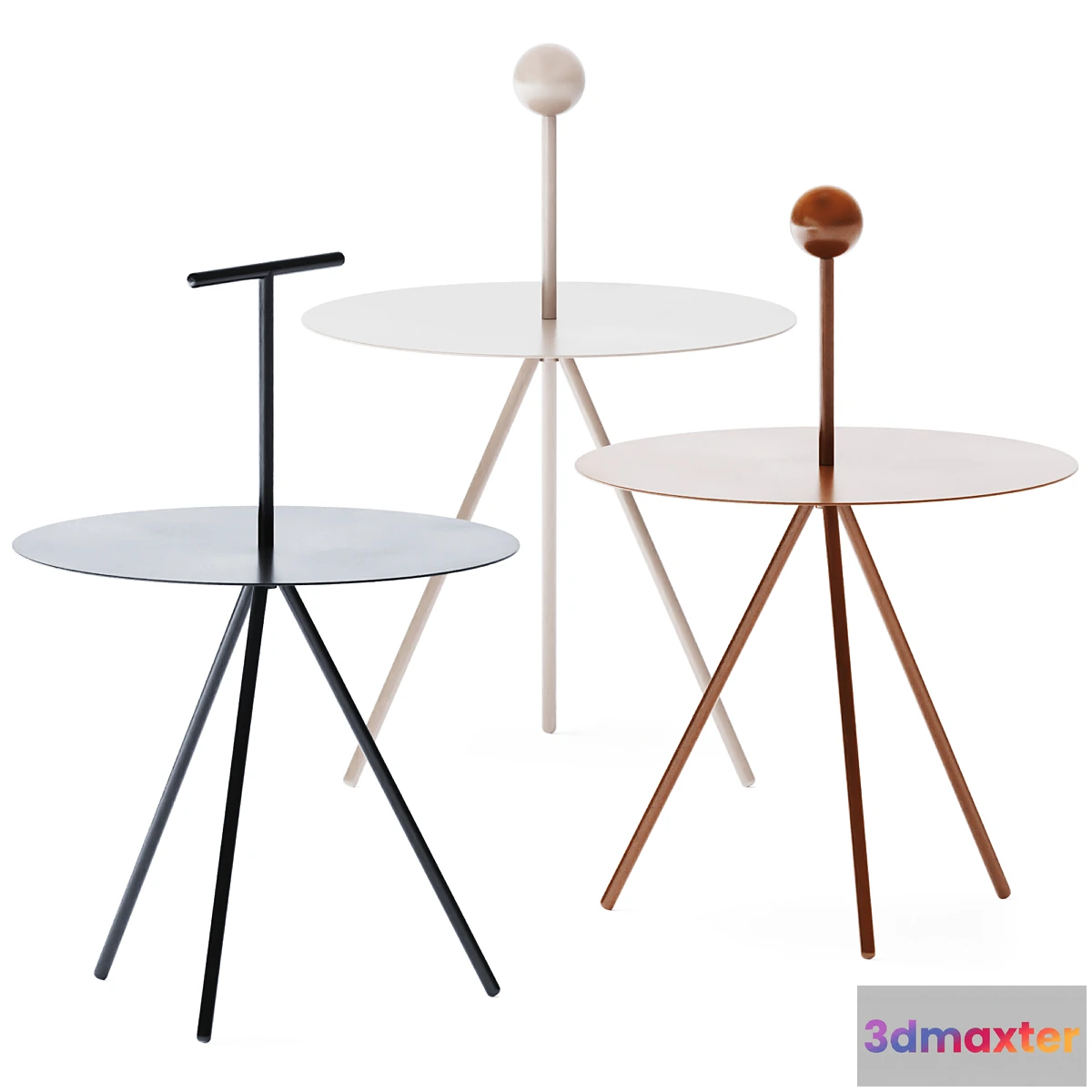 607895 - Trino Side Table by Viccarbe