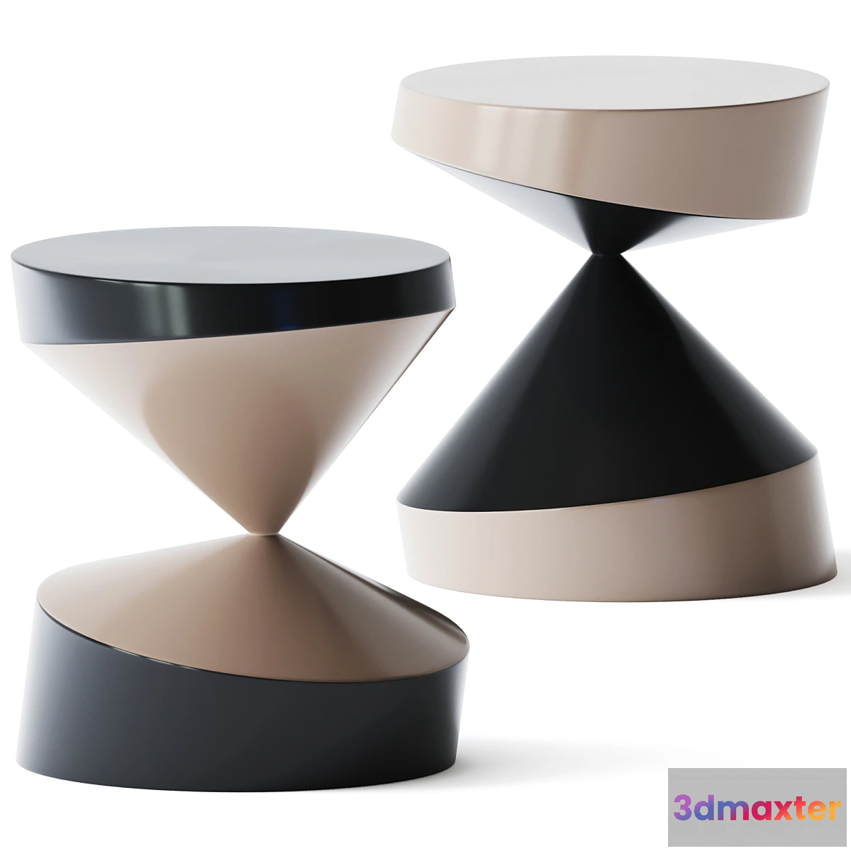 607957 - Coffee Table Whirling Twins by I + I