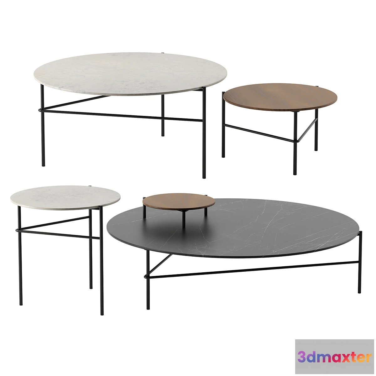 607963 - DOWNTOWN Coffee Tables by Omelett Editions