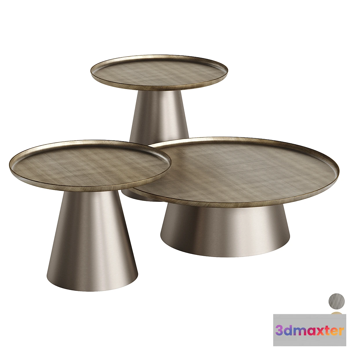 607989 - Cattelan Amerigo 2021 Coffee Table D360