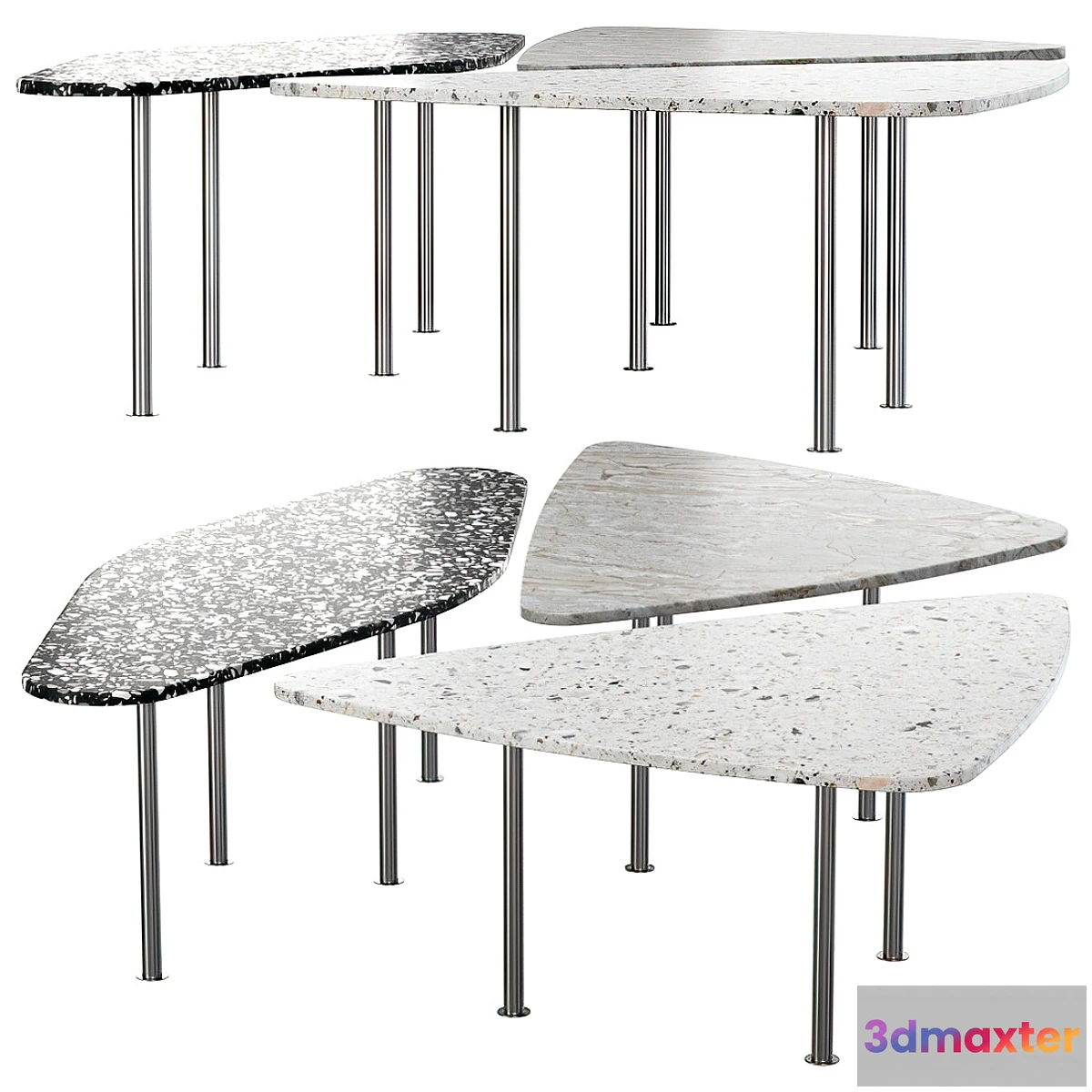 607993 - Living room marble tables _ Shaped coffee tables