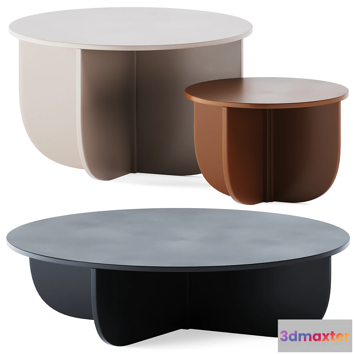 608005 - Metal Coffee Tables Mil by La Cividina