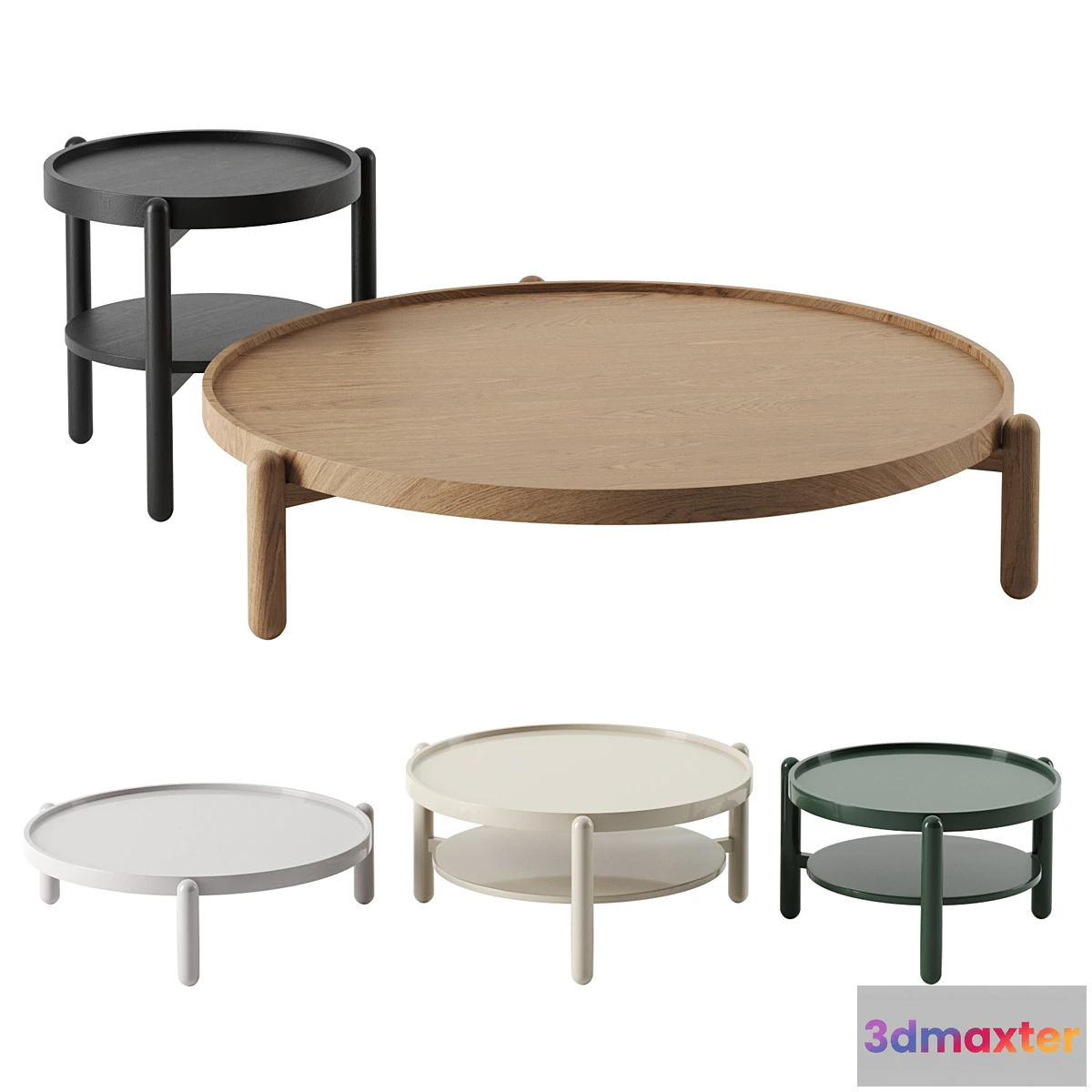 608067 - Vittorio coffee tables by Meridiani