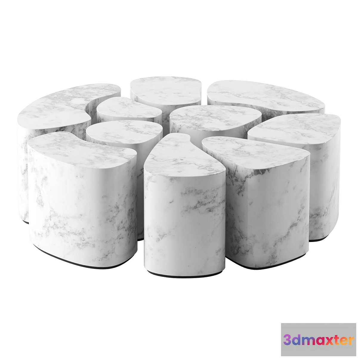 608071 - Soft Quake Low Table by Mathieu Lehanneur