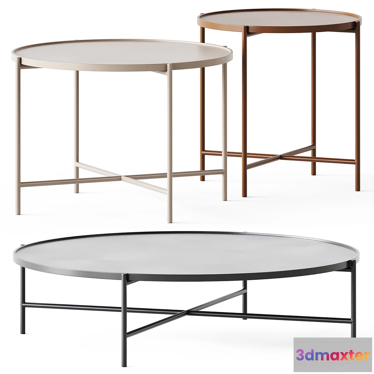 608087 - Coffee Tables Dolly by Estel Group