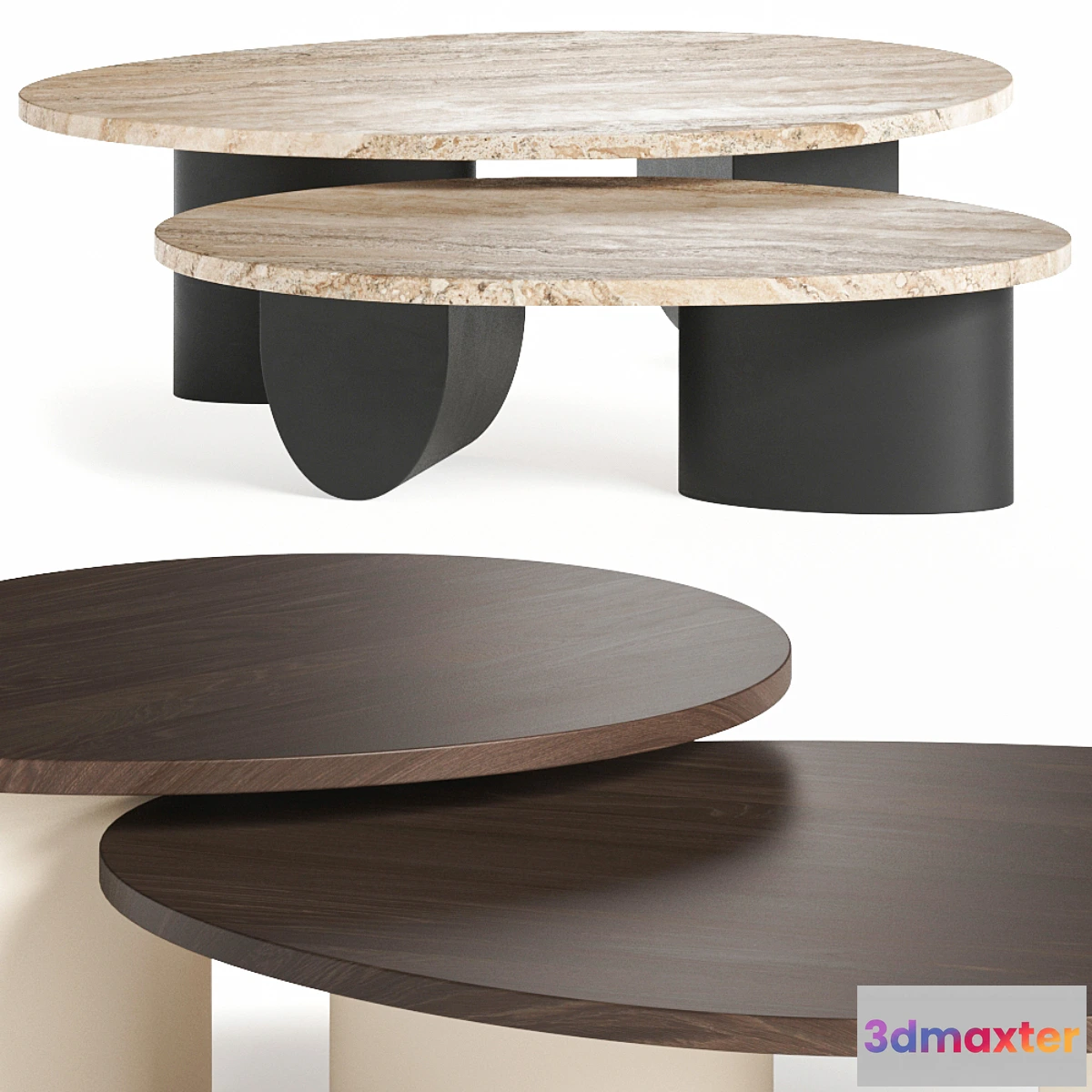 608227 - Egg Collective Isla Coffee Tables