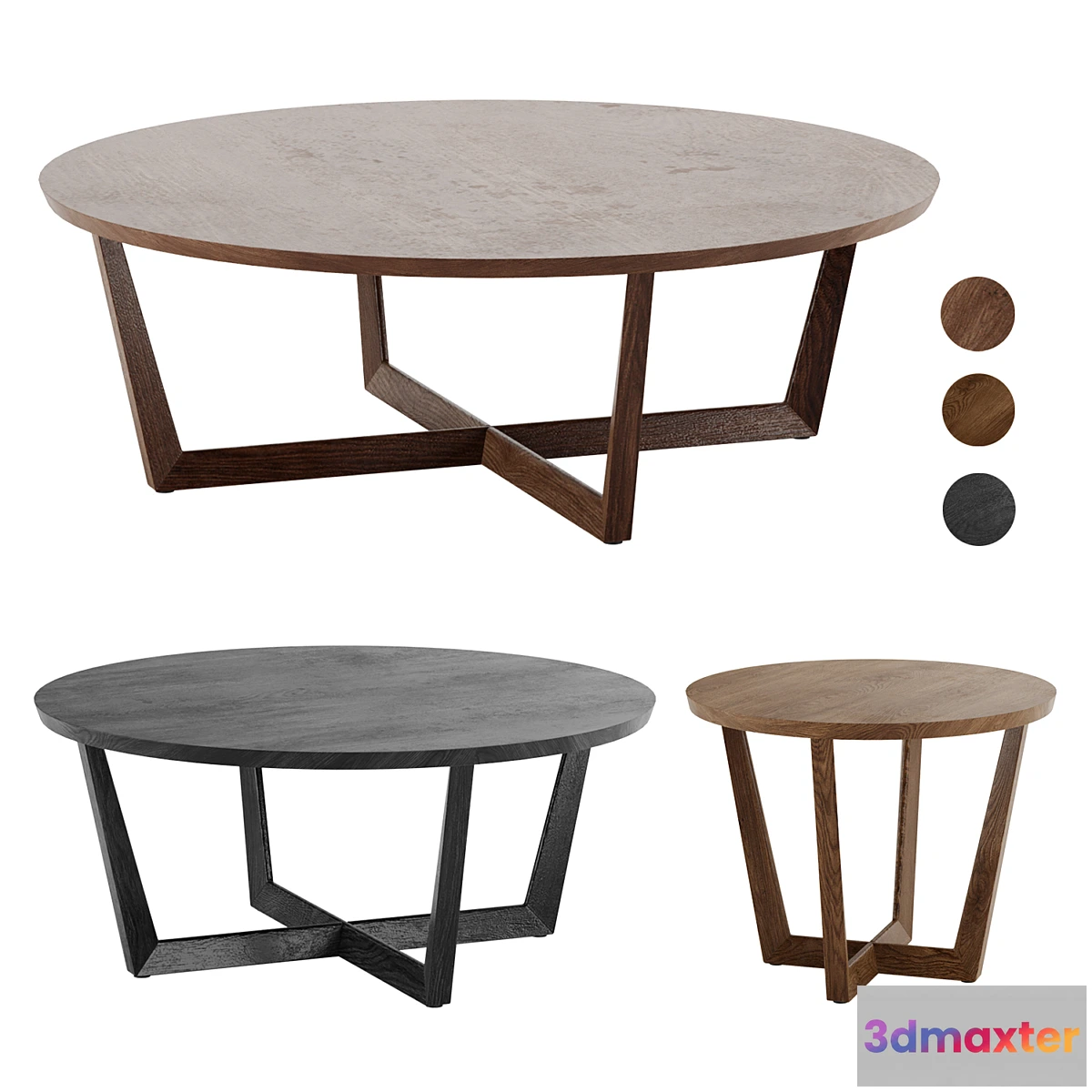 608231 - Stowe Round Coffee Table West Elm