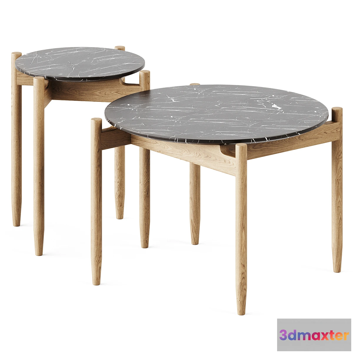 608233 - Low round marble coffee table Juli by Amura