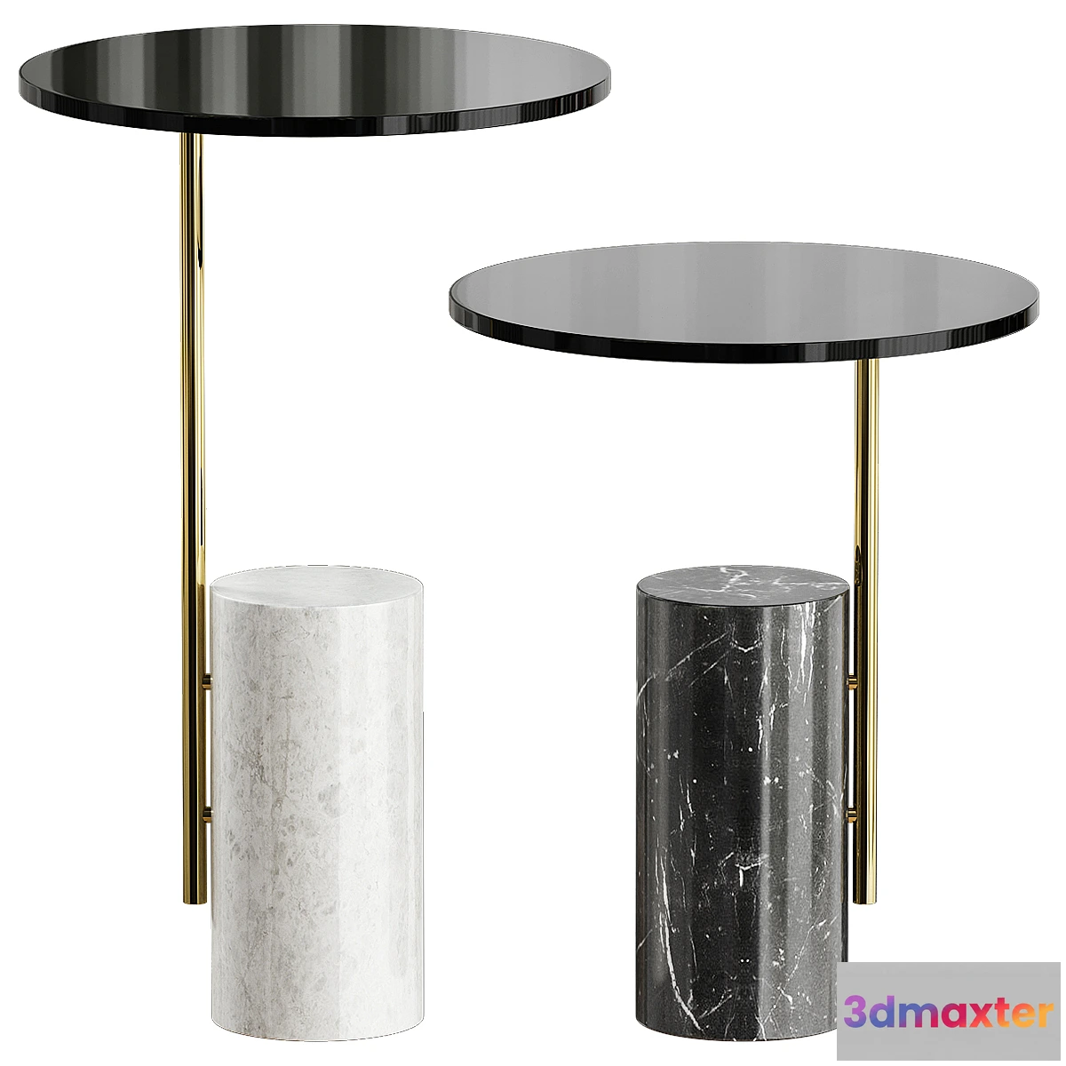 608275 - XAXA Carrara marble coffee table By Quinti Sedute