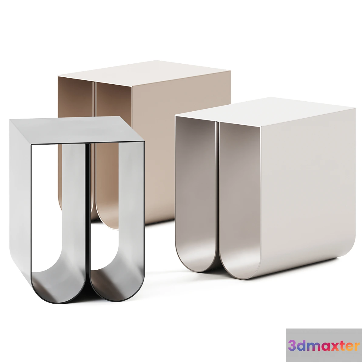 608335 - Curved Coffee Table by Kristina Dam Studio _ Coffee Table