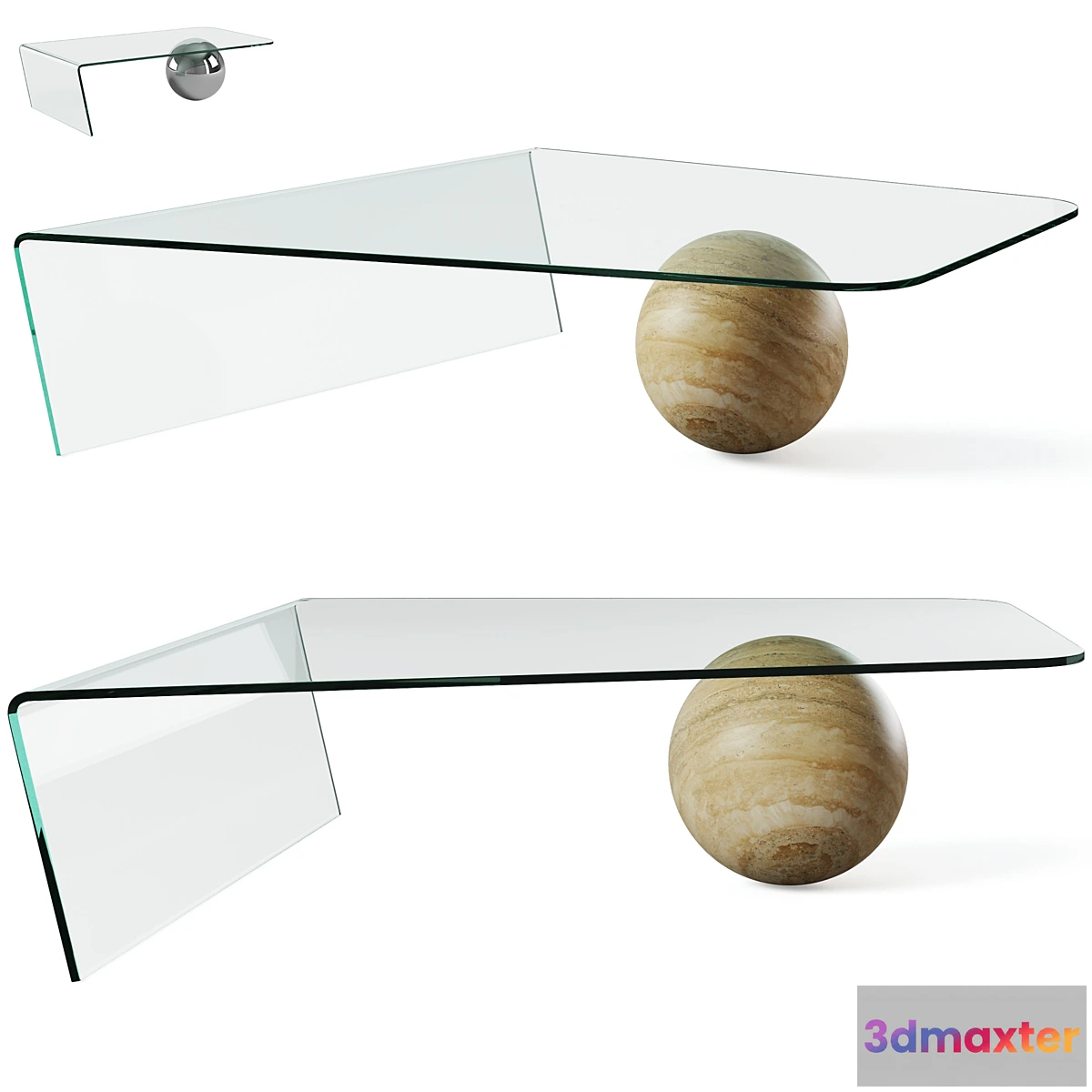 608383 - Globe coffee table by Cattelan Italia