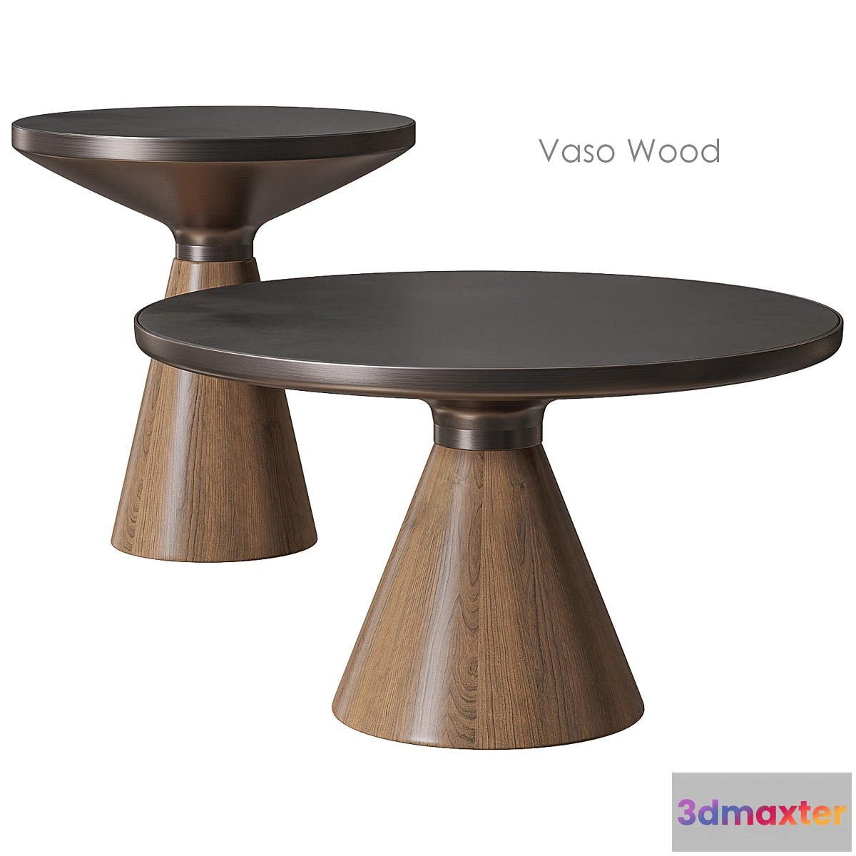 608453 - Vaso Wood Coffee table by Cosmo