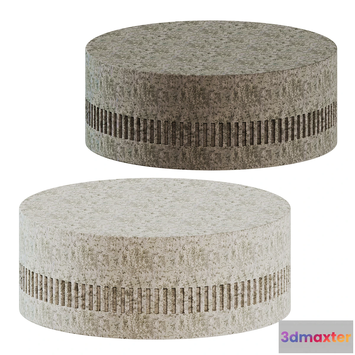 608485 - Miramar Outdoor Round Cocktail Table By High Fashion Home