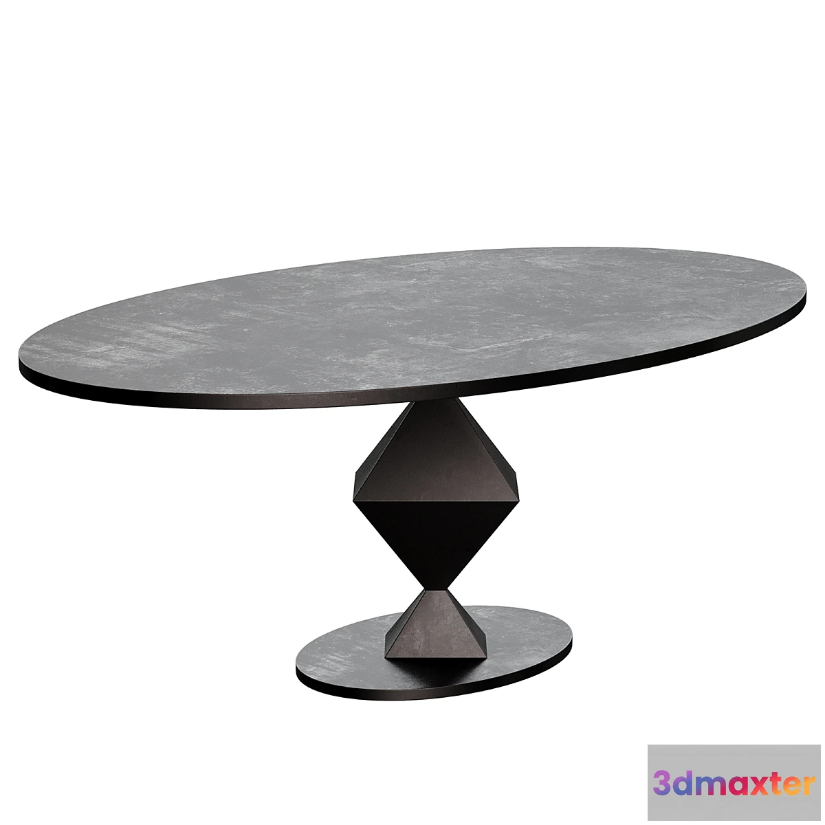 608507 - KATANA OVAL DINING TABLE