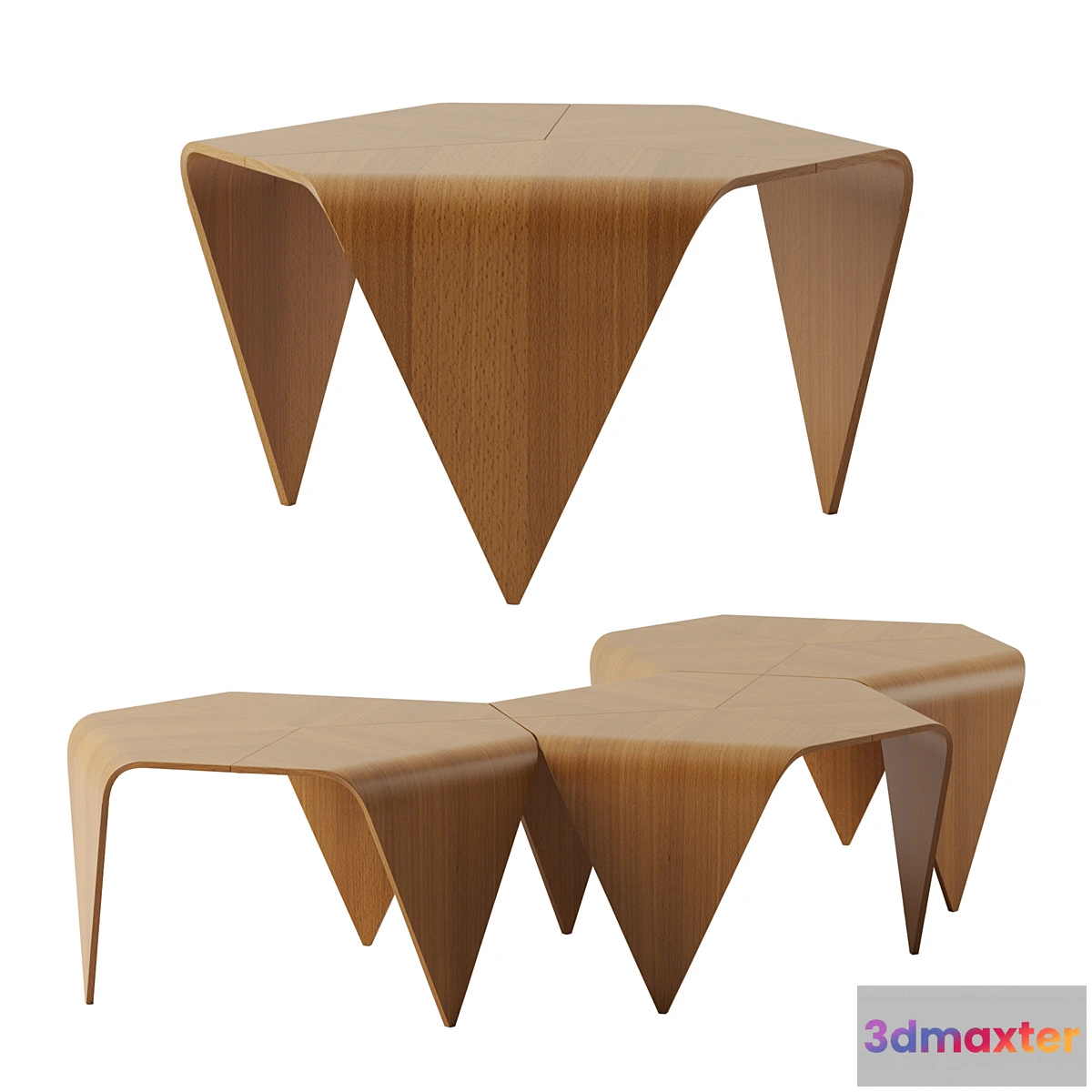 608707 - Trienna Table by Artek