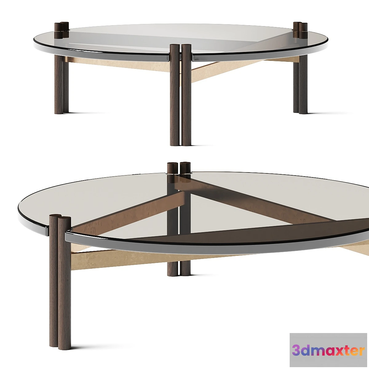 608735 - Matthieu Recope De Tilly H Round Coffee Table