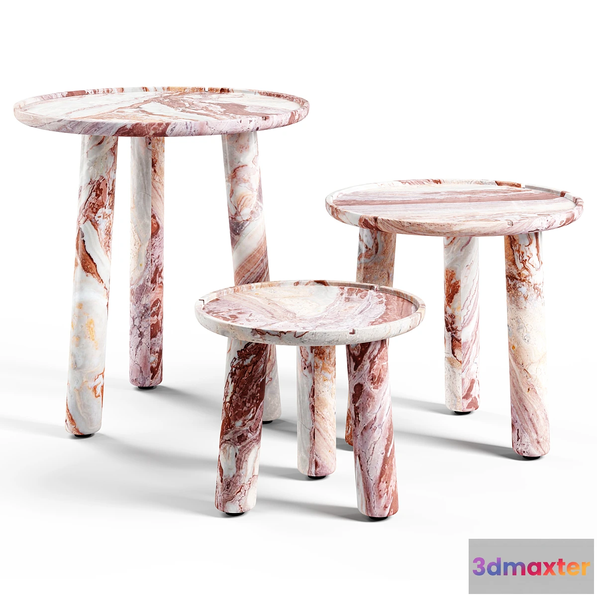 608767 - Exteta - Stone Round Coffee Table