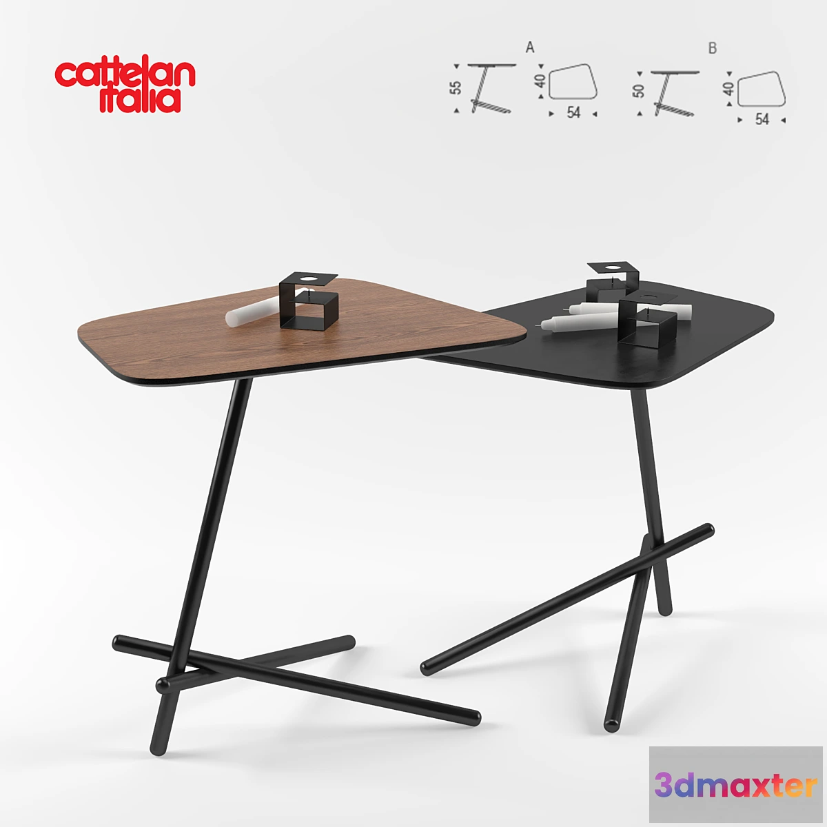 608775 - Coffee table LASER Cattelan Italia
