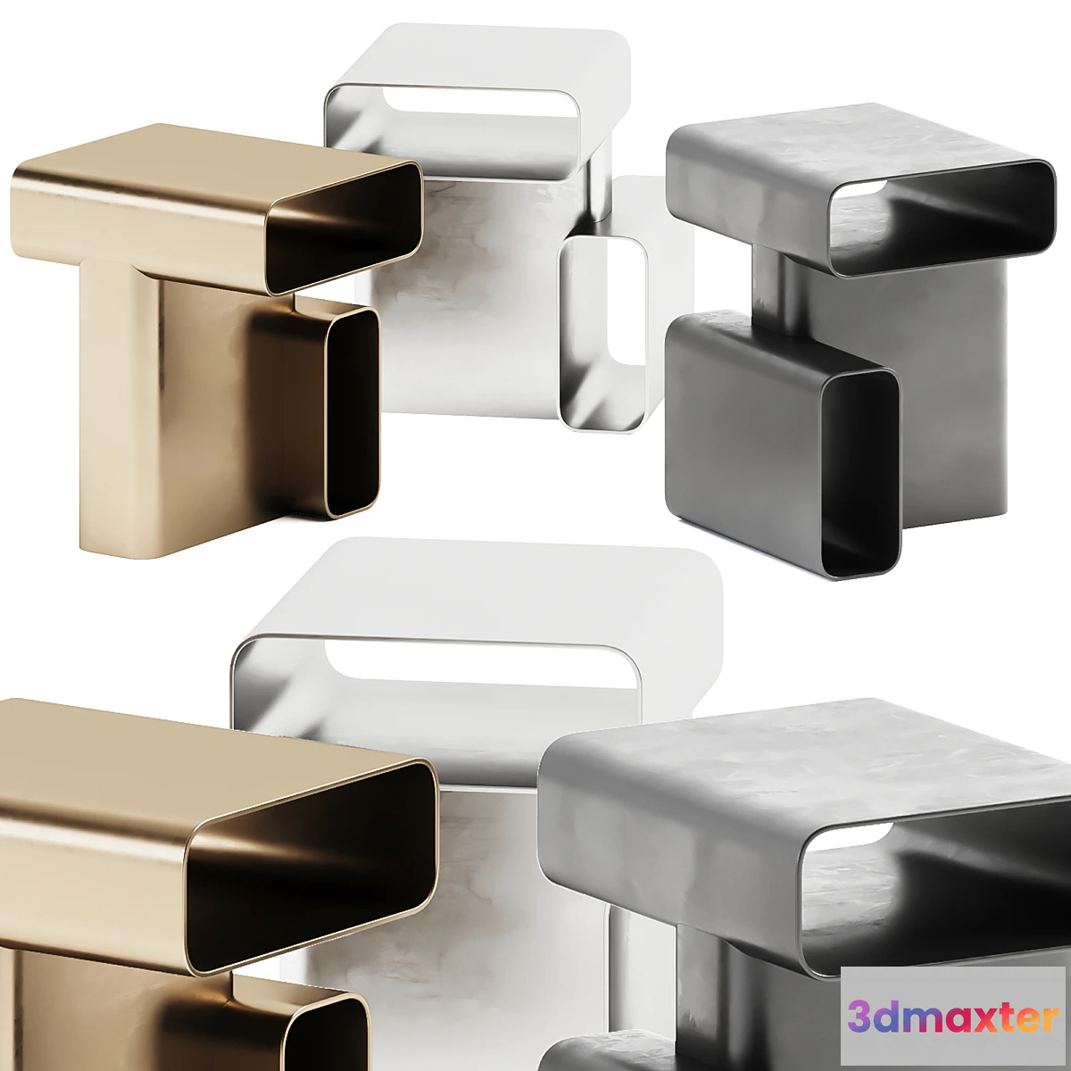 608831 - Soft Corners Side Table by Cassina