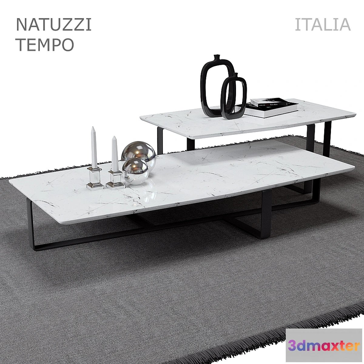 608893 - Coffee tables NATUZZI TEMPO (V-Ray)