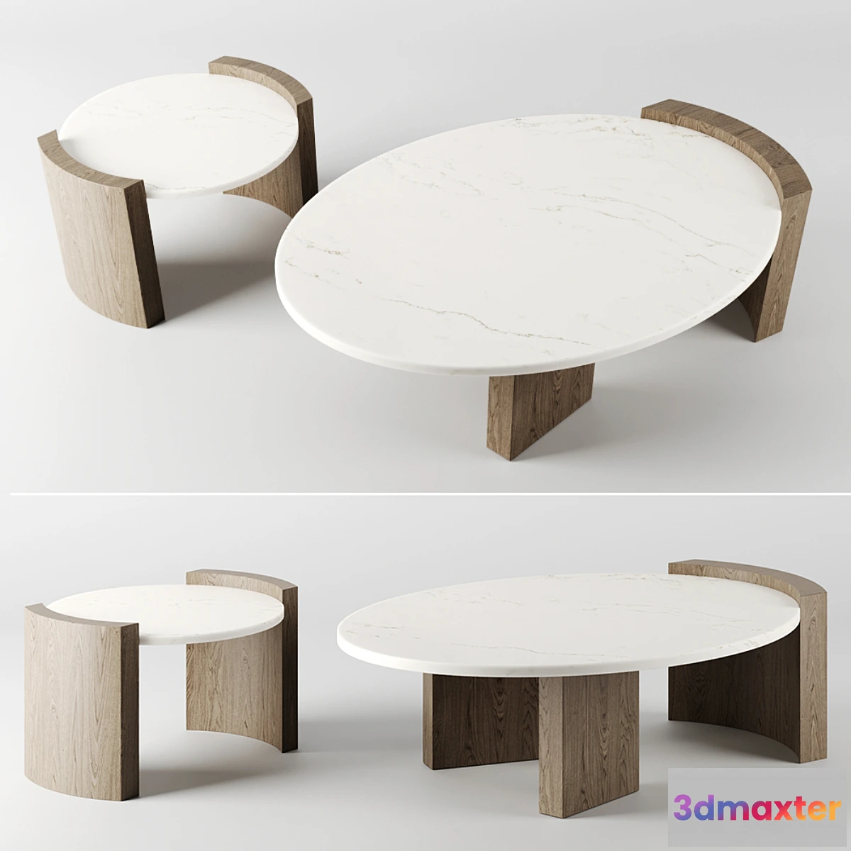 608897 - JIA COFFEE TABLES by Atelier de troupe