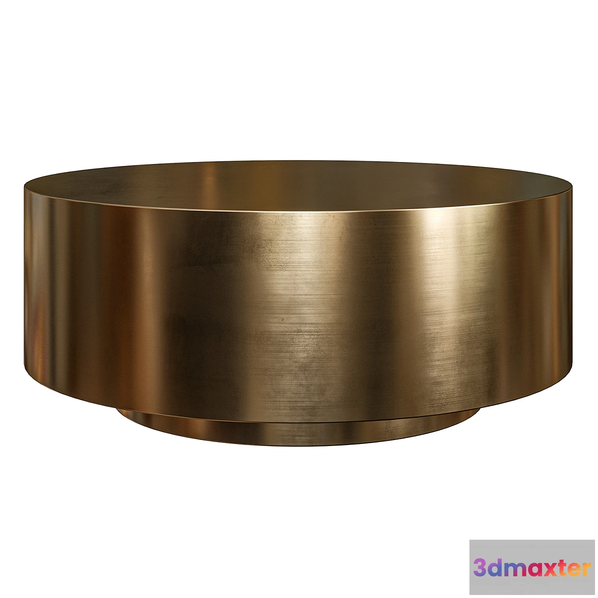 608939 - Ibiza Brushed Brass Coffe Table by Modshop