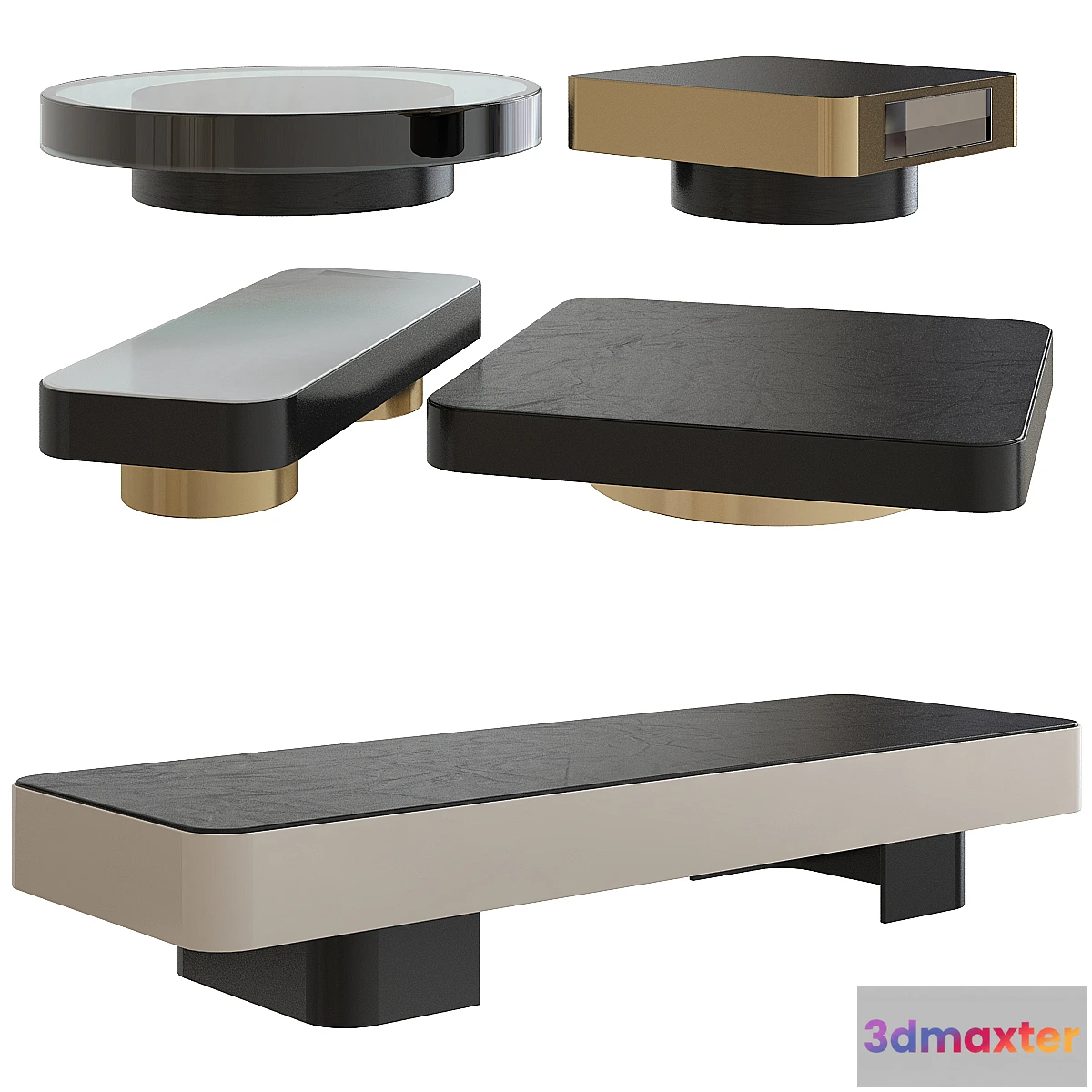 608969 - Milton Minotti coffee tables