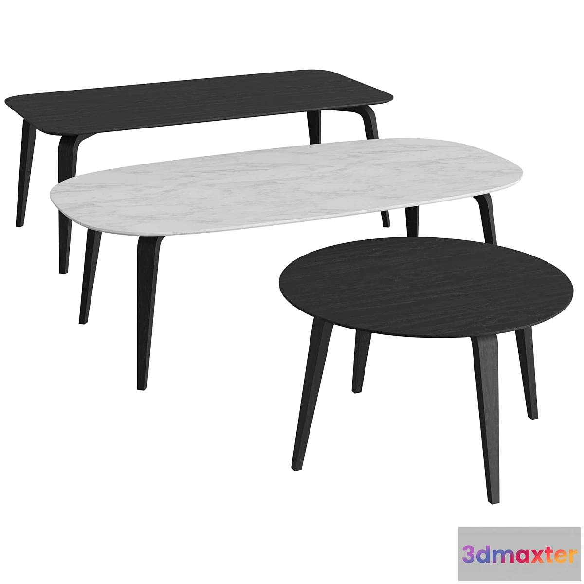609203 - GUBI Dining Table Wood