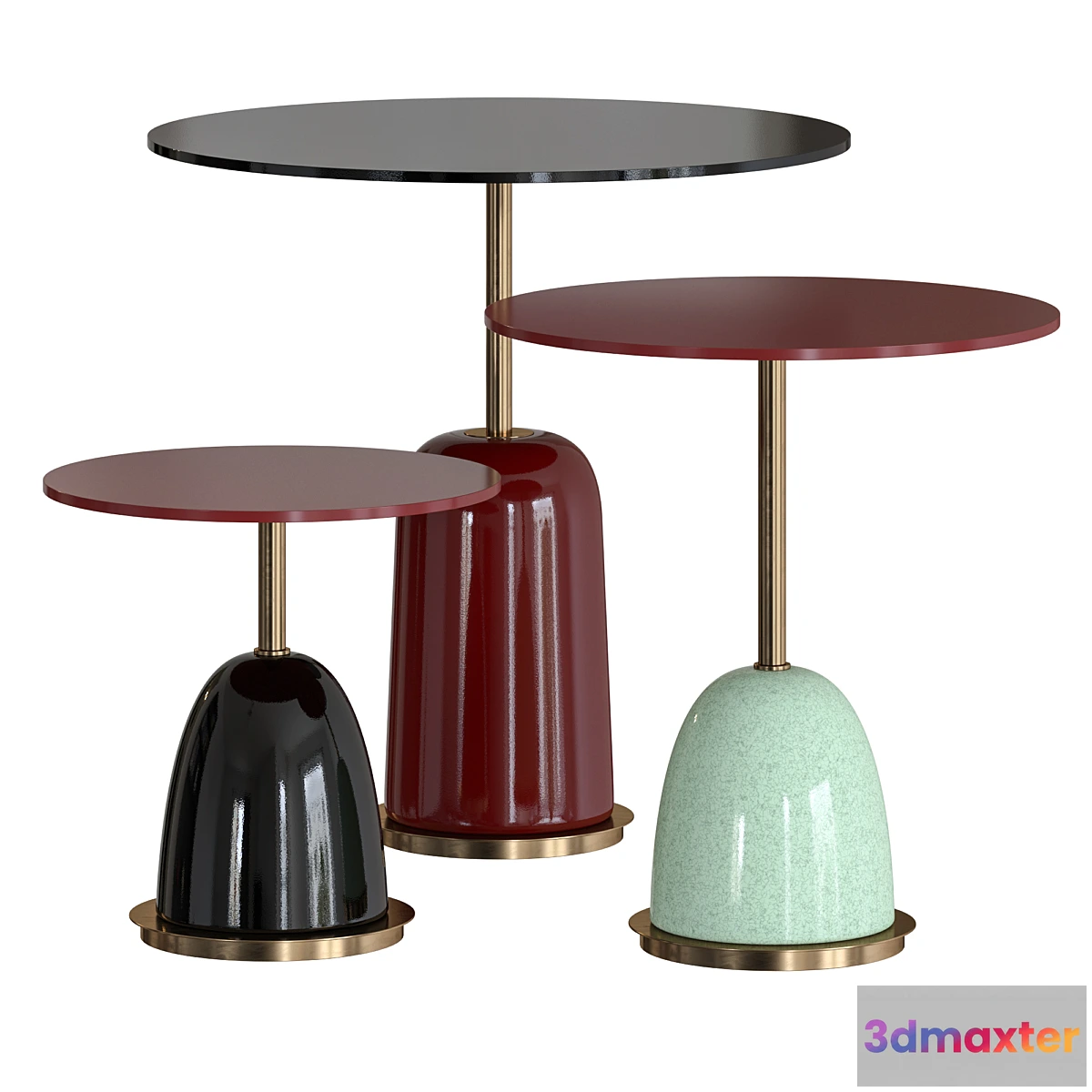 609303 - Marioni Pins Side Tables