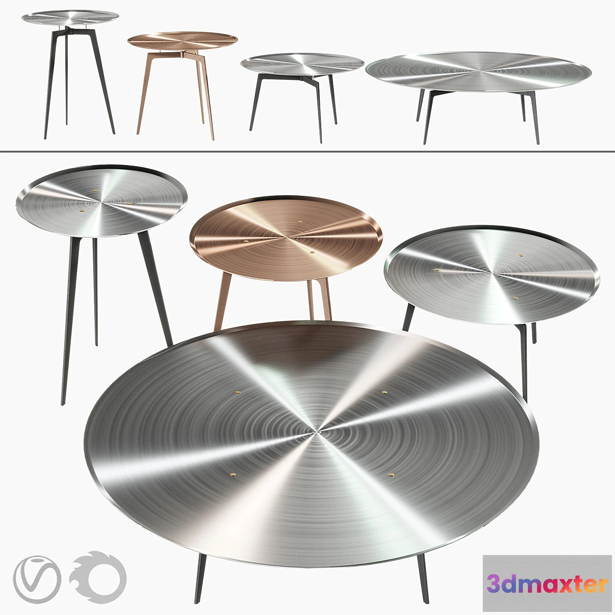 609335 - ALivar T-GONG Coffee tables