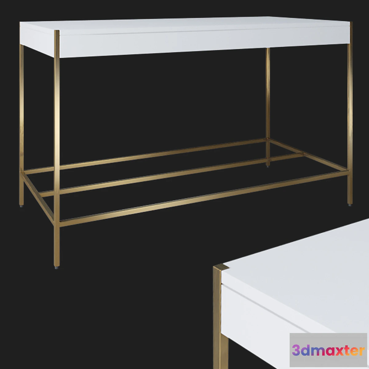 609815 - Desk “Zane” by “West Elm”