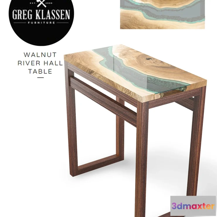 630281 - _Greg Klassen_Walnut River Hall Table_
