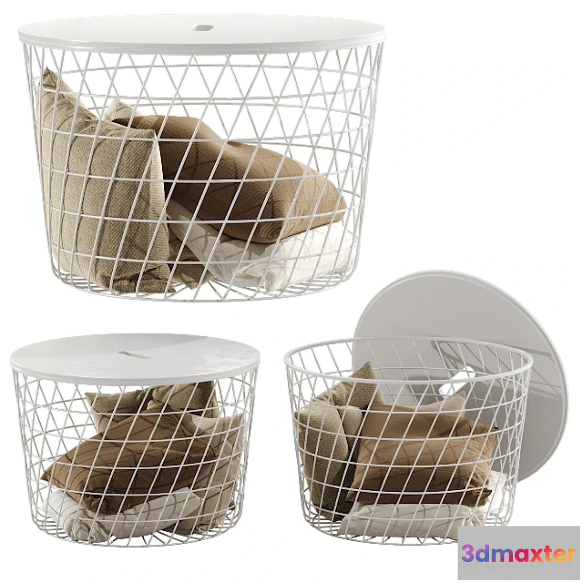 655265 - IKEA - KVISTBRO Storage Table 61 cm