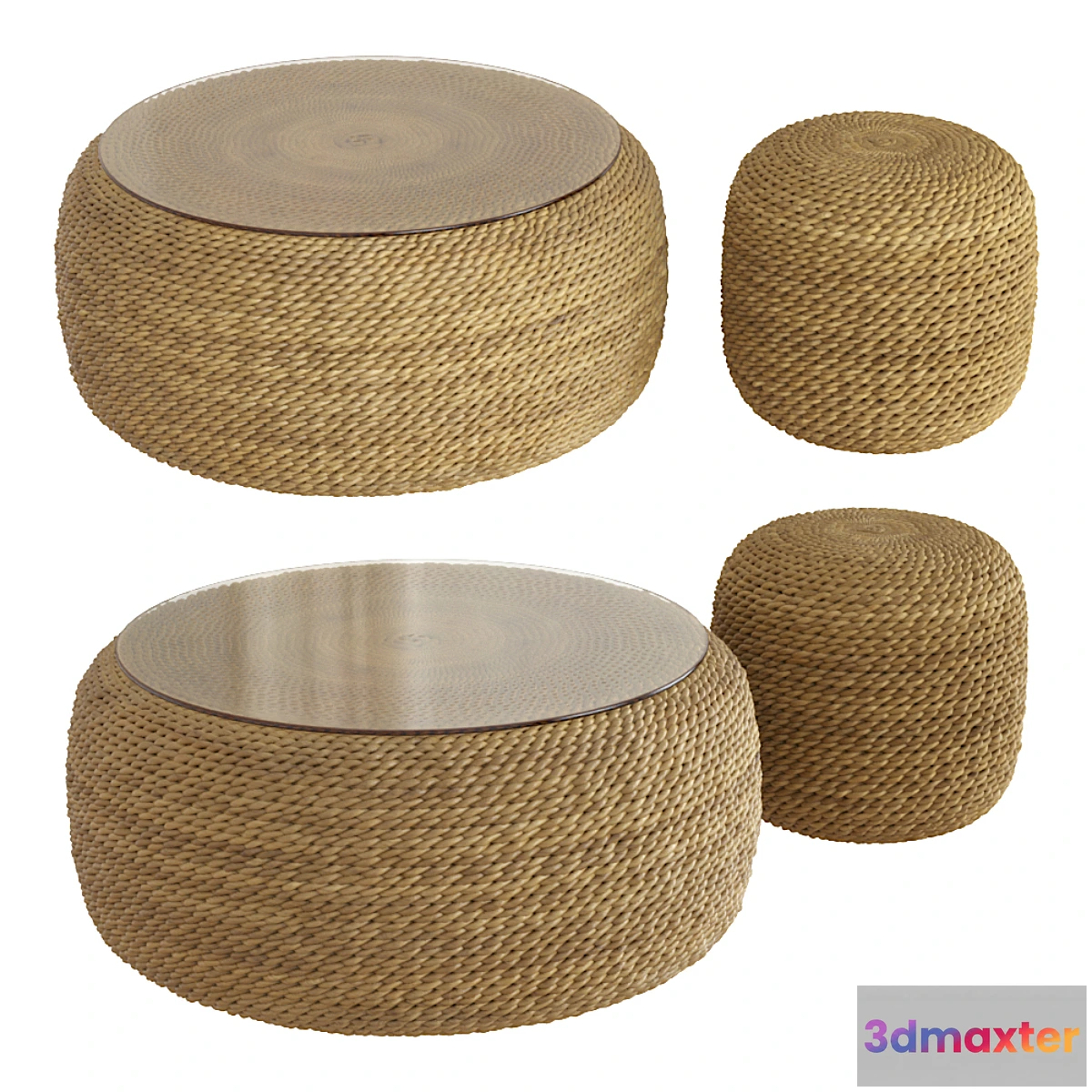 655533 - Ralph Lauren Desert Modern Woven Tables