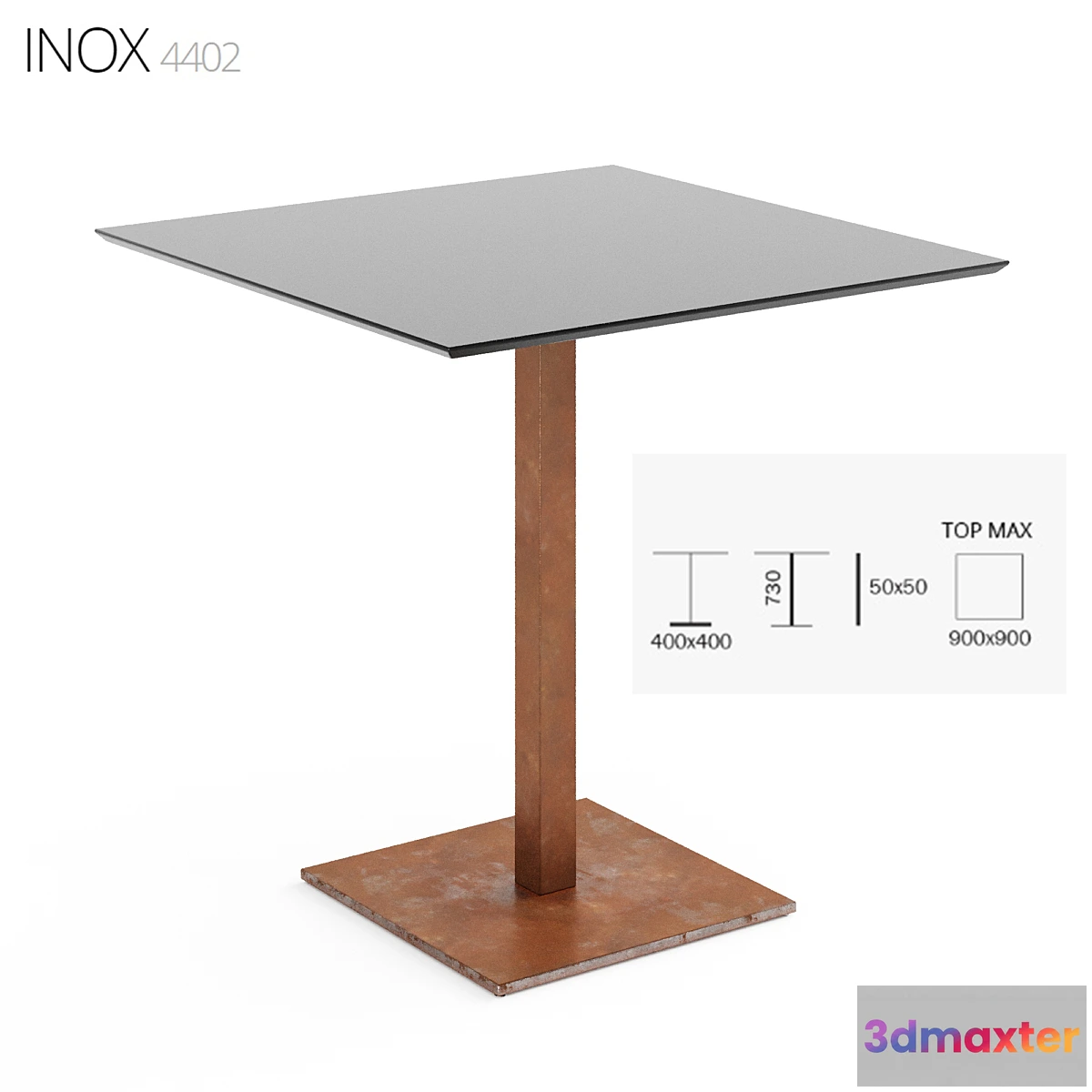 655633 - INOX square 4402