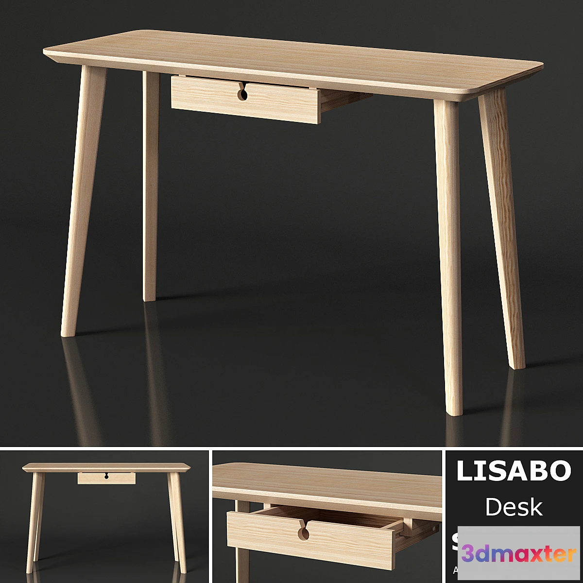 655697 - IKEA LISABO Desk