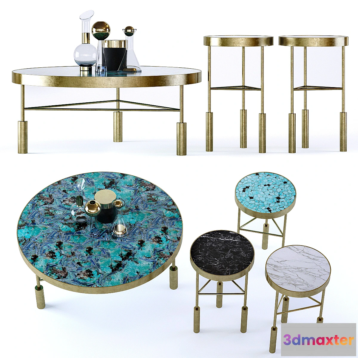 658445 - Kelly Wearstler Sedona Tables - No.2