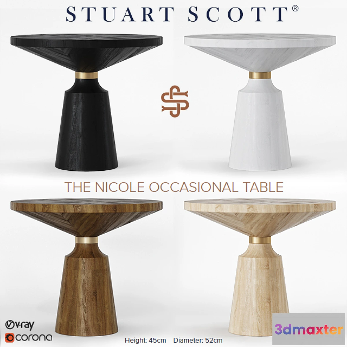 660821 - NICOLE OCCASIONAL TABLE