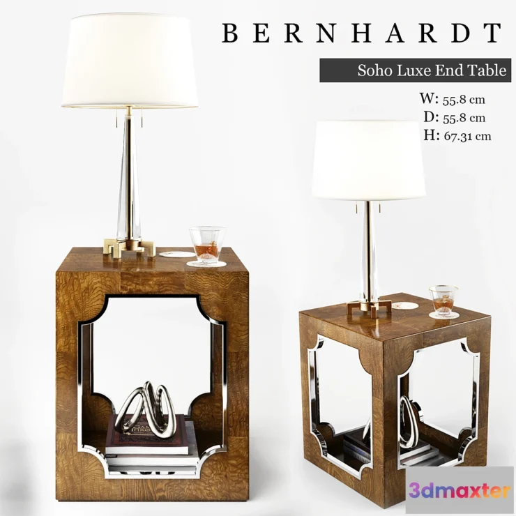 670335 - BERNHARDT Soho Luxe End Table 368-111