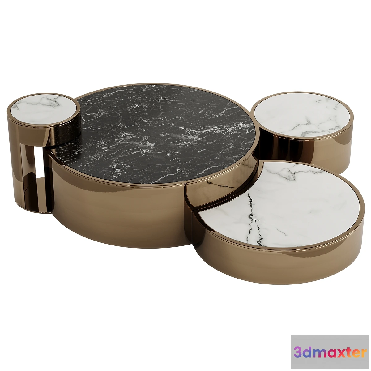 677837 - FENDI CONSTELLATION & CONSTELLATION MARBLE COFFEE TABLE