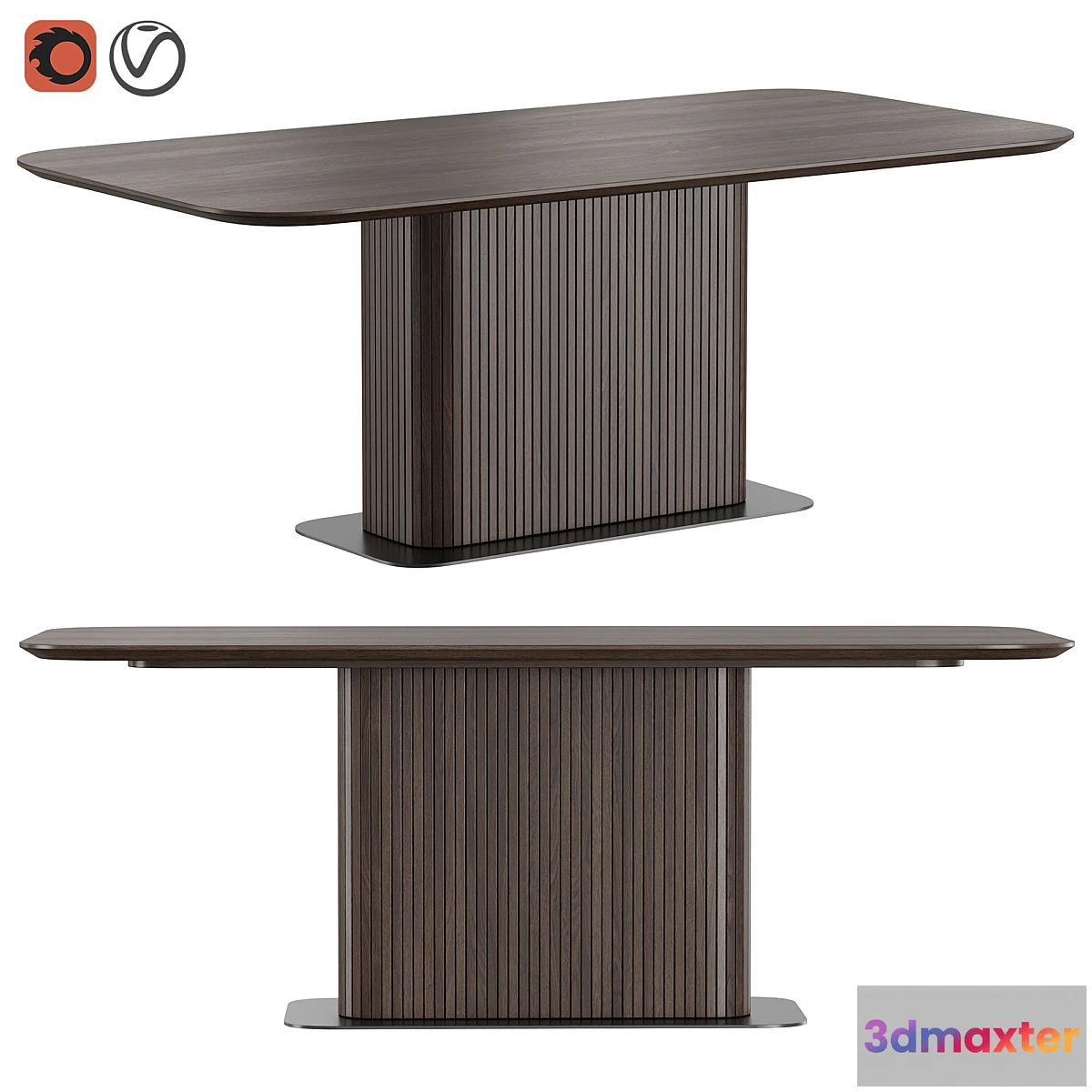 677897 - Glide Dining Table by Dantone Home