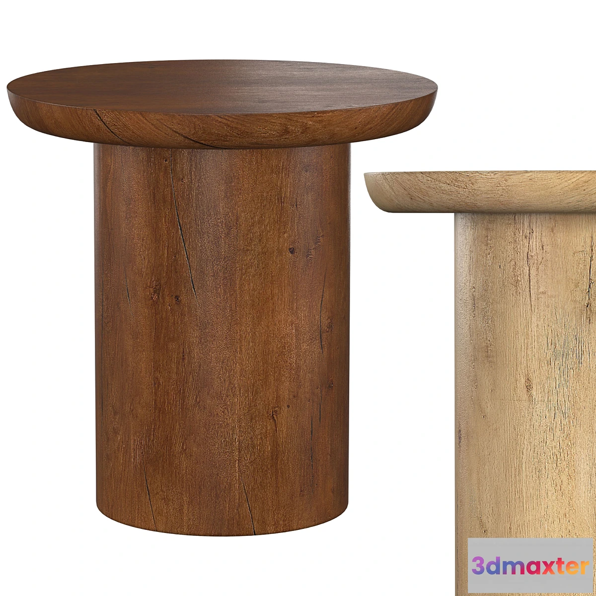 677969 - OSLO PEDESTAL ROUND SIDE TABLE
