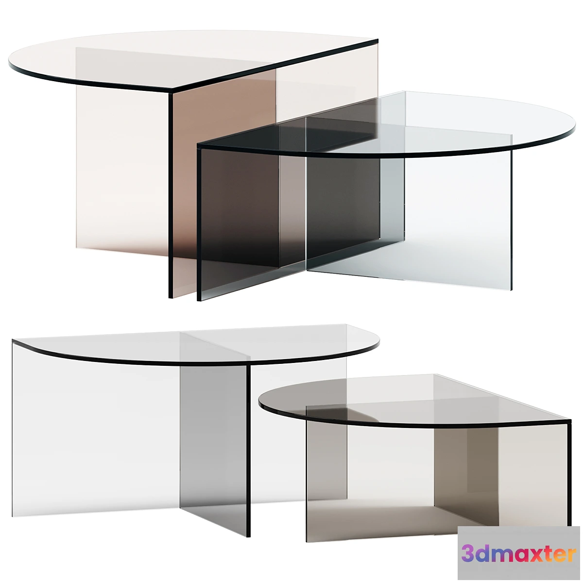 693614 - Botero Glass coffee table by NICOLINE - No.2