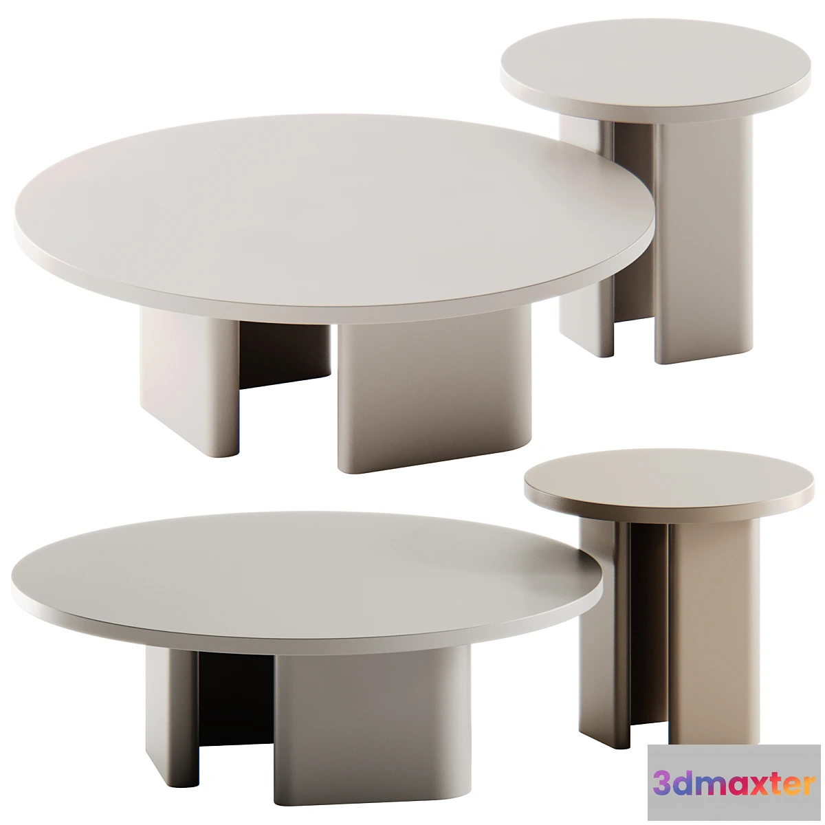 693708 - RO.ND Colored Coffee Table by DE.CI