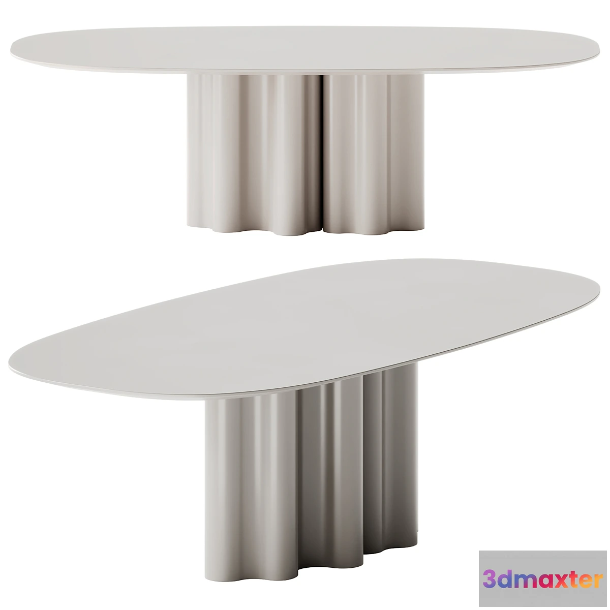 693830 - Saba Italia Teatro Magico Oval Table
