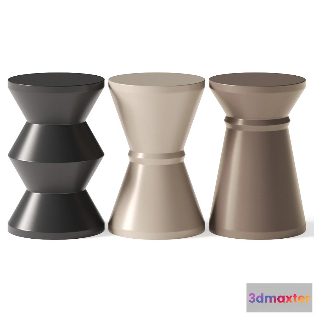 693846 - Hamilton Conte Stool 3 Brothers Side Table