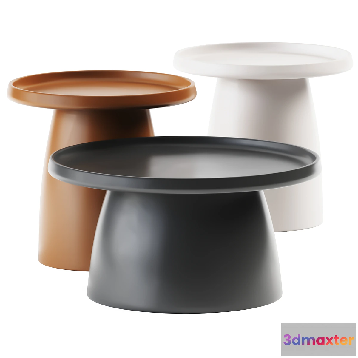 694102 - ArtissIn Coffee Table Mushroom Nordic - No.2