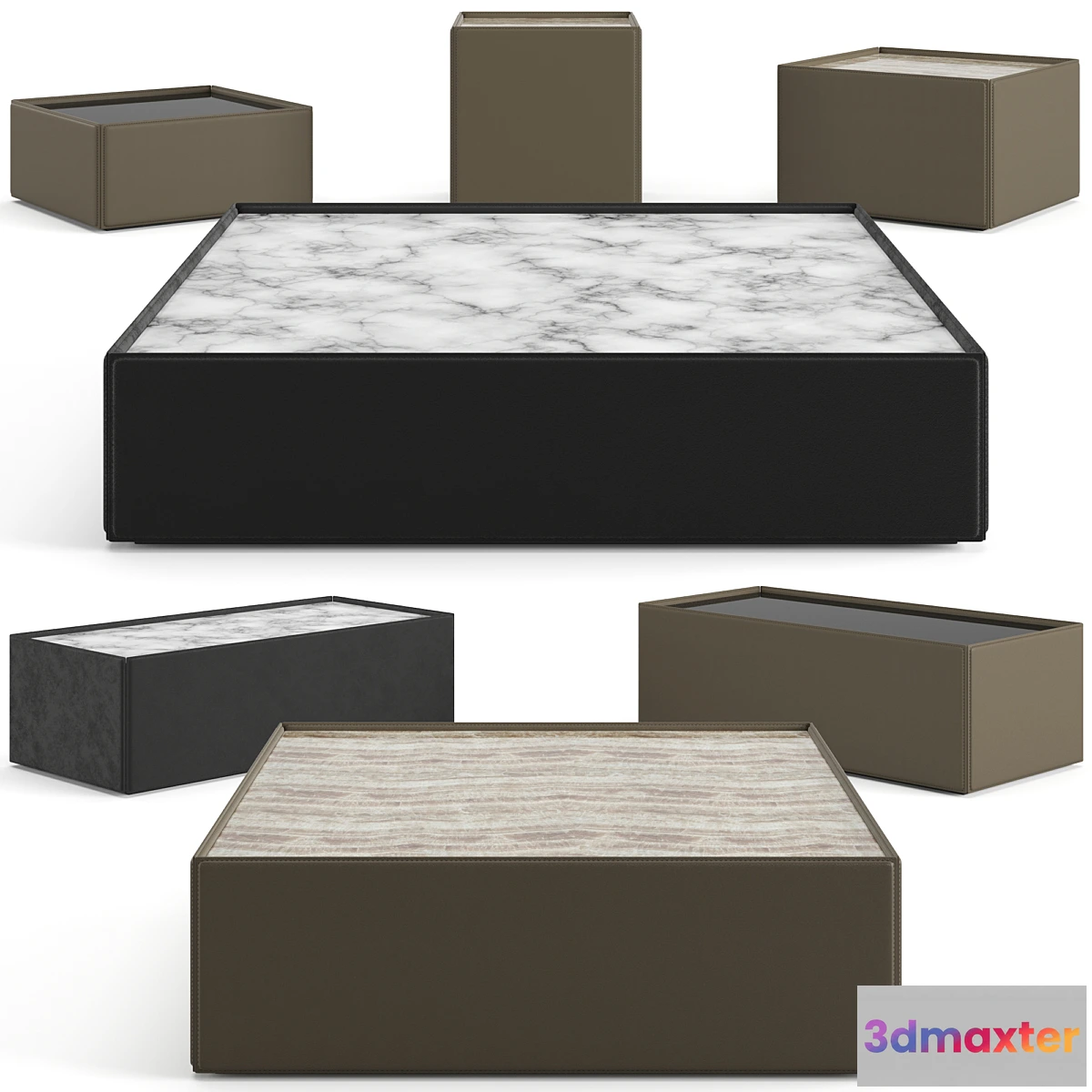 694274 - Minotti Side coffee tables set