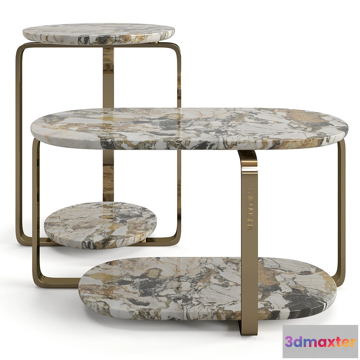 694276 - Visionnaire Button coffee tables set